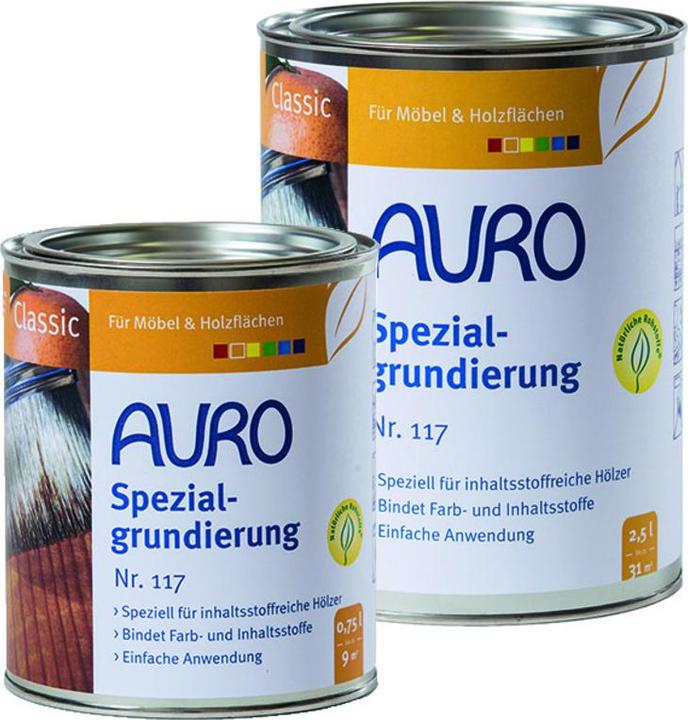 Produktbild AURO Spezialgrundierung Nr. 117 (Transparent, 0.75 l)