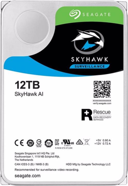 Produktbild Seagate SkyHawk AI (12 TB, 3.5")