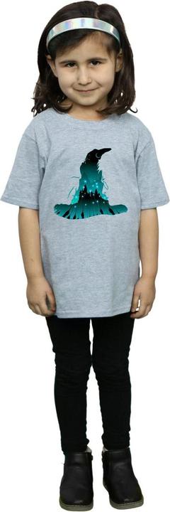 Image du produit - T-shirt HOGWARTS SILHOUETTE - Fille (152, 158)
