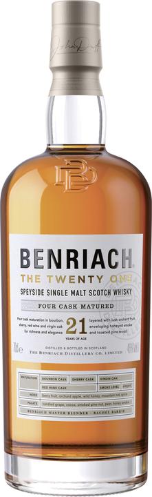 Actual product image BenRiach The Twenty One 21 Year Old (Scotch whisky, 1 x 70 cl)