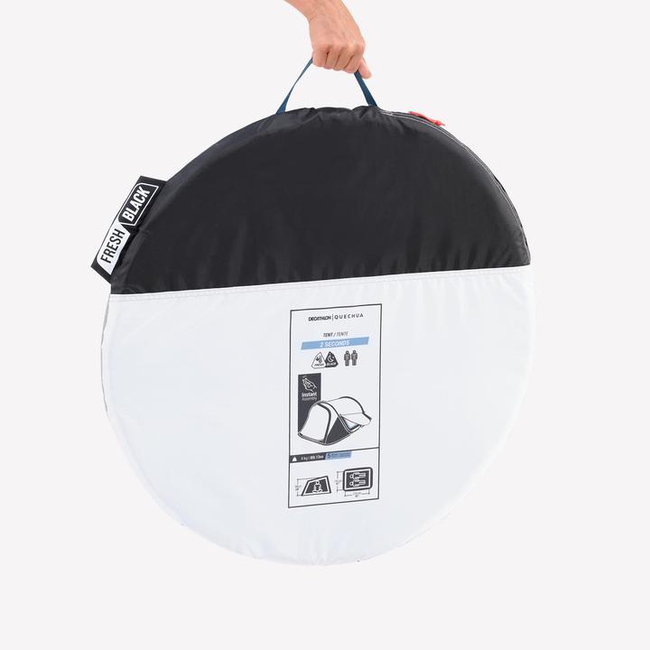 Produktbild Quechua 2 Seconds Fresh & Black 2P (Wurfzelt, 4 kg, 2 Personen)