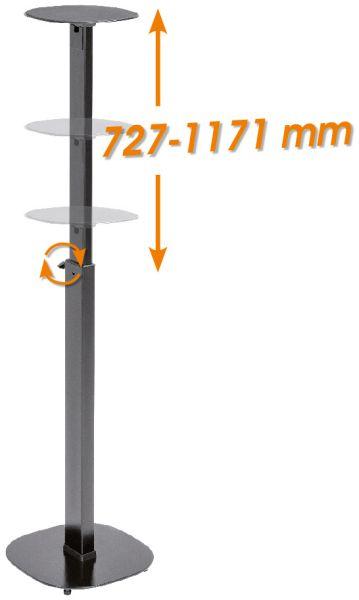 Produktbild myWall HS 23 L (1 Paar, Ständer, Höhenverstellbar)