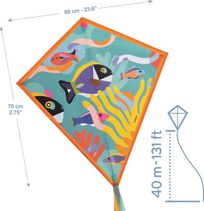 Actual product image Djeco Flugdrache Ocean