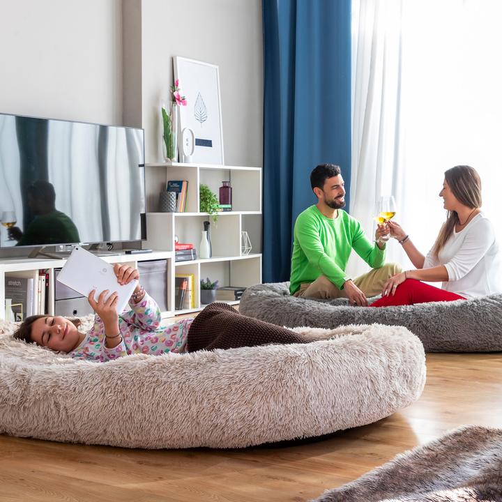 Image du produit InnovaGoods Lit pour chien humain | Human Dog Bed XXL Grey