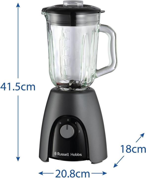 Immagine prodotto Russell Hobbs Miscelatore a colonna Matte Charcoal 27121-56 (650 W)