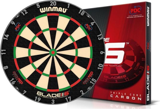 Actual product image Winmau Dartboard Blade 6 Triple Core Carbon