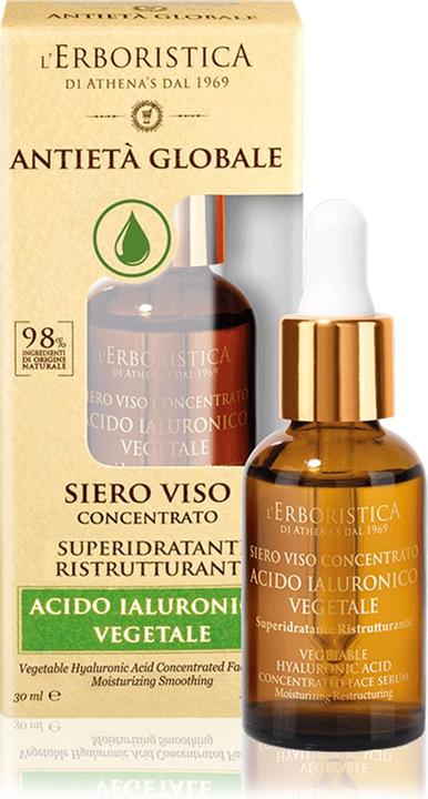 Actual product image L'Erboristica di Athena's Serum Concentrate with Plant-Based Hyaluronic Acid 30ml (30 ml)