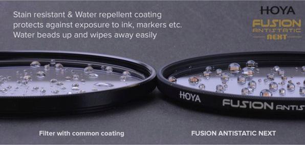 Actual product image Hoya Fusion Antistatic Next CIR-PL Filter (55 mm, Polarizing filter)