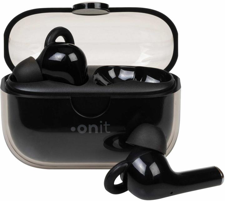 Produktbild Onit True Wireless In-Ear-Kopfhörer Pro Schwarz (keine Geräuschunterdrückung, 4 h, Kabellos)