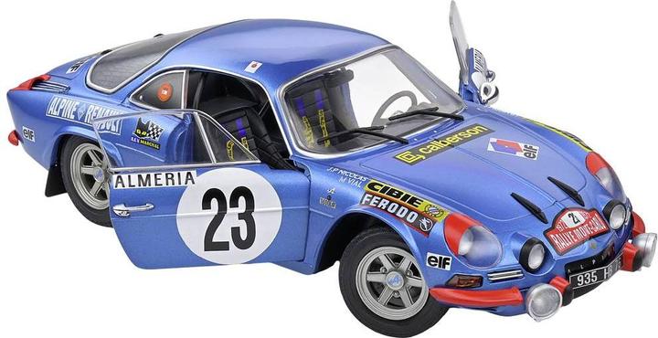 Actual product image Solido 1:18 Alpine A110 1600S #23 blue