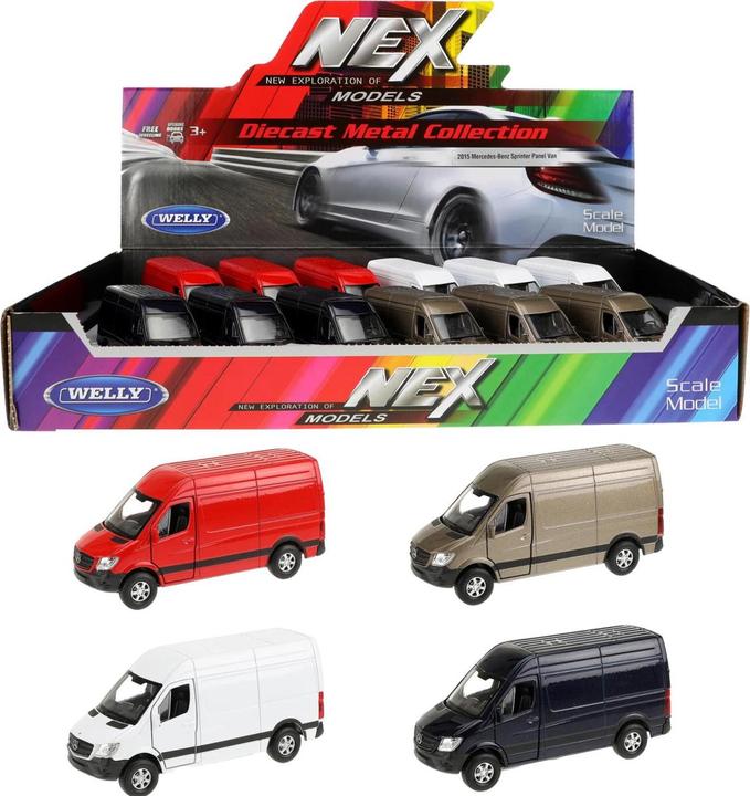 Produktbild Toi-Toys Welly Mercede-Benz Sprinter Kastenbus-Modellauto