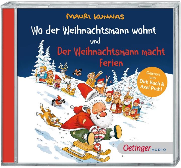 Produktbild Wo der Weihnachtsmann wohnt und Der Weihnachtsmann macht Ferien (Mauri Kunnas, Deutsch)