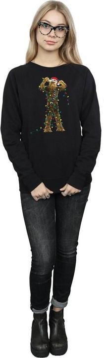 Star Wars Chewbacca Christmas Lights Sweatshirt (XL)