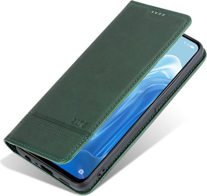 Produktbild Cover-Discount OPPO Reno8 Lite - Stand Flip Case Hülle grün (Oppo Reno8 Lite)
