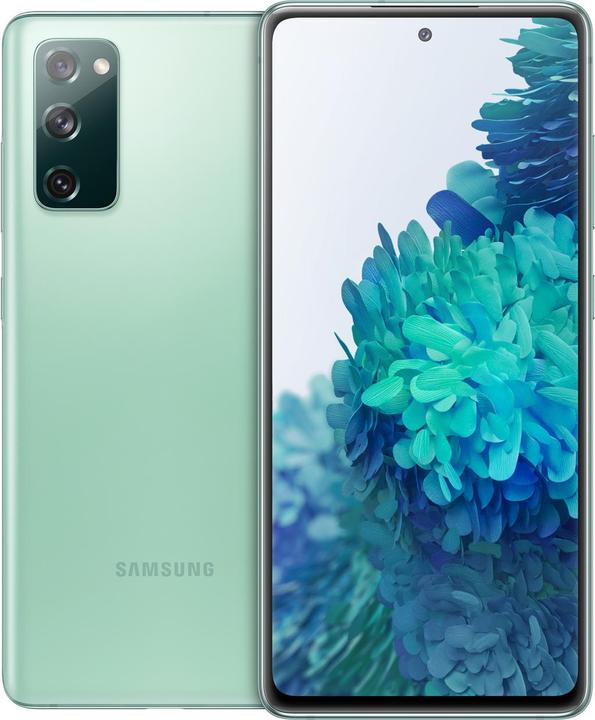 Samsung Galaxy S20 FE EU (128 GB, Cloud Green, 6.50", Dual SIM, 32 Mpx, 4G)