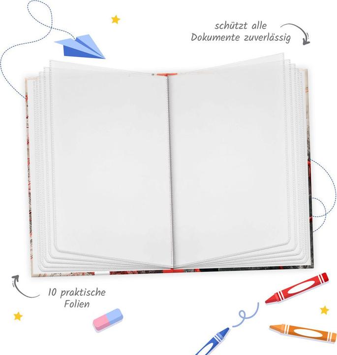 Actual product image Magni Football report folder (A4, 10 x)