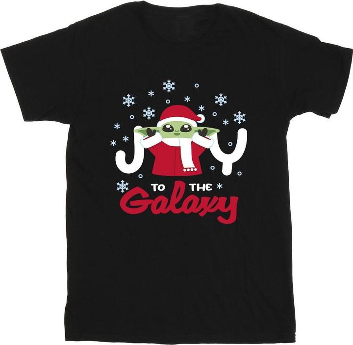 Immagine prodotto Star Wars The Mandalorian Joy To The Galaxy Maglietta Uomo (L)