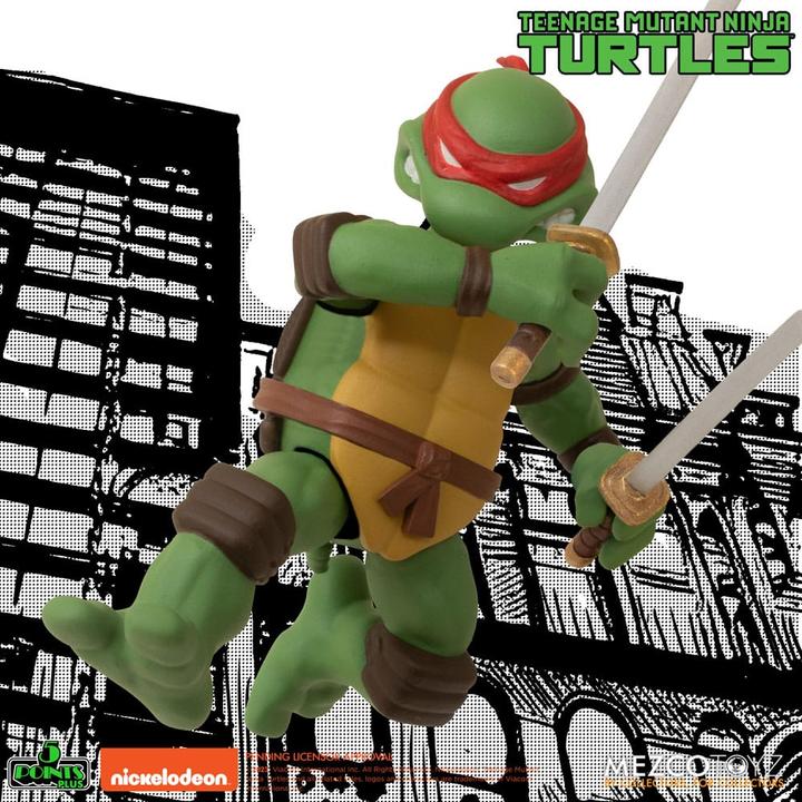 Produktbild Mezco Toys Teenage Mutant Ninja Turtles Actionfiguren Teenage Mutant Ninja Turtles Deluxe Set 8 cm