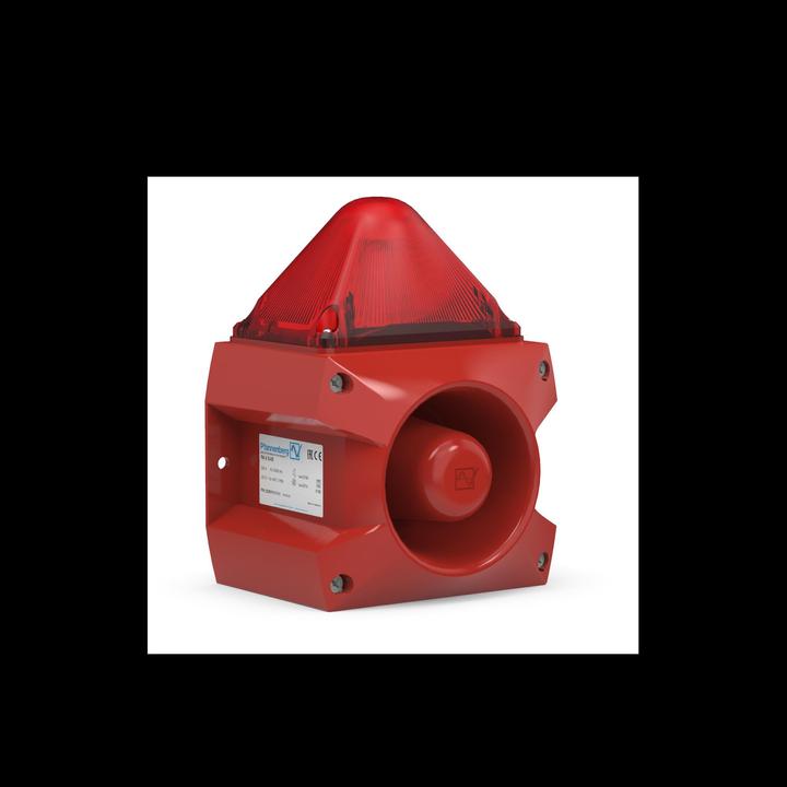 Produktbild Pfannenberg PA X5-05 24 DC ROOpt./Ak. Signalgeber rot 23351805000