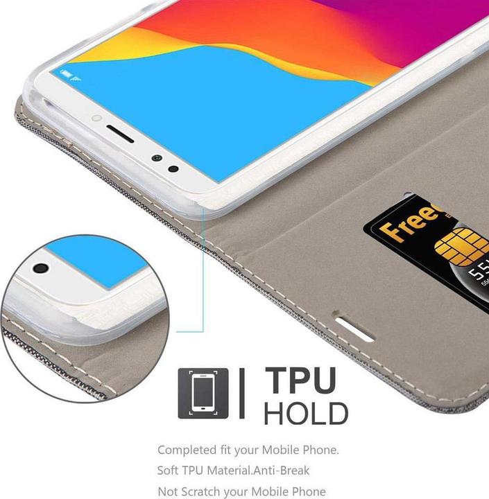 Actual product image Cadorabo Book Jeans Optics Cover (Honor 7c)