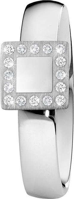 Immagine prodotto Xen Anello con 16 brillanti da 0,08 ct. TW/SI opaco/pol. (54)