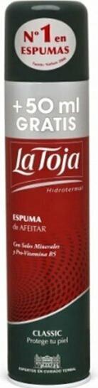 Produktbild La Toja HIDROTERMAL espuma afeitar classic spray 250+50 ml (300 ml, Rasiergel)