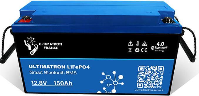 Immagine prodotto Ultimatron Batteria di alimentazione UBL-12V-150Ah LiFePO4 (12 V, 150 Ah)