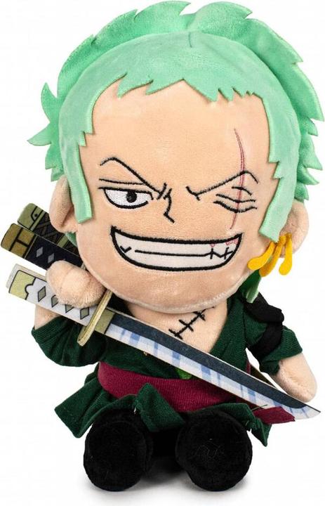 Actual product image Play by Play One Piece Roronoa Zoro plush toy 25cm (25 cm)