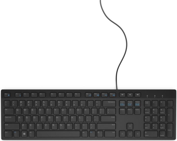 Actual product image Dell KYBD 105 UK KB216-B LTON (Eng. Int., Cable)