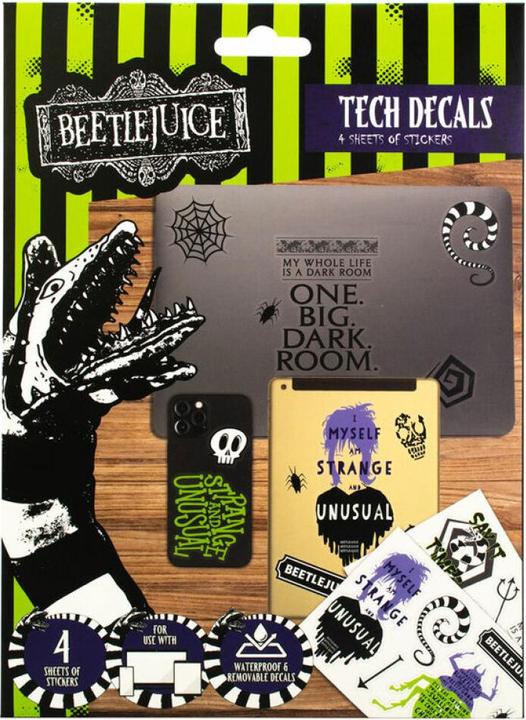 Immagine prodotto Blue Sky Beetlejuice: decalcomanie per gadget
