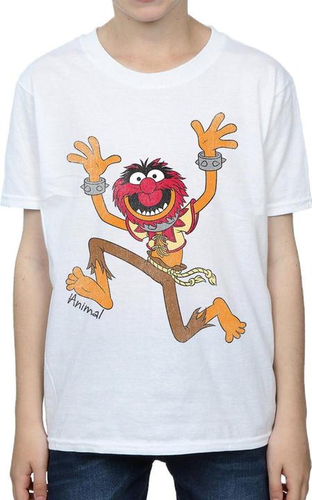 Image du produit Gildan T-shirt classique en coton avec animaux pour garçons (152, 158)