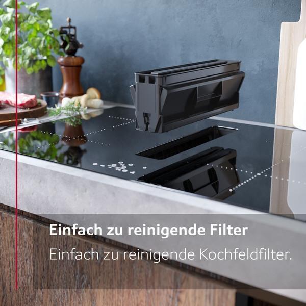Produktbild Neff V68TTX4L0 + Z861SB4, Induktionskochfeld mit Dunstabzug, Flachkanal, V68TTXGA6
