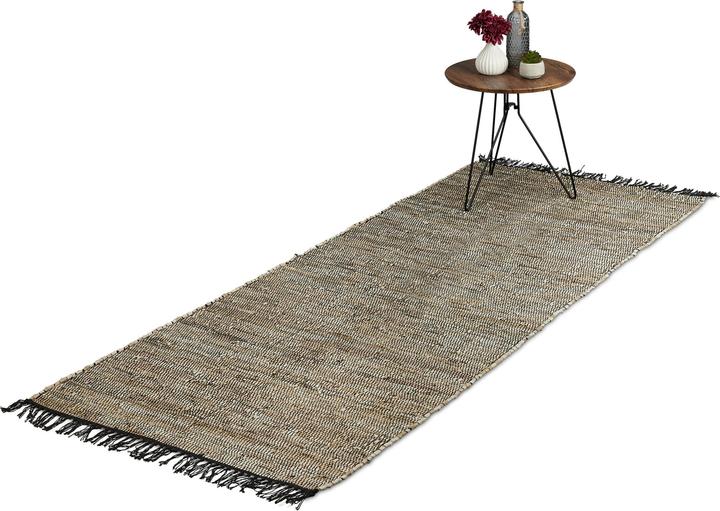 Immagine prodotto Relaxdays Tappeto cotone (80 x 200 x 0,5 cm)