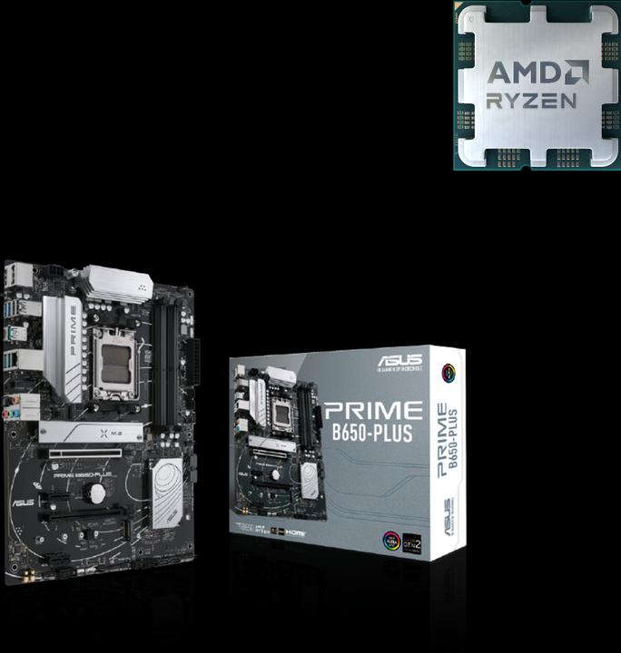 Produktbild ASUS PRIME B650-PLUS (AM5, AMD B650, ATX)