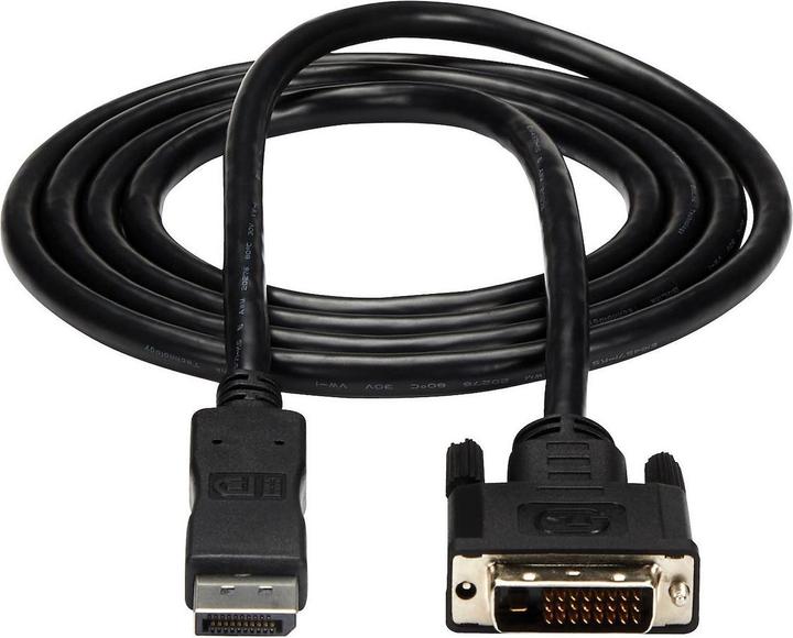 Actual product image StarTech 6ft Displayport To Dvi Cable (1.80 m, DisplayPort)