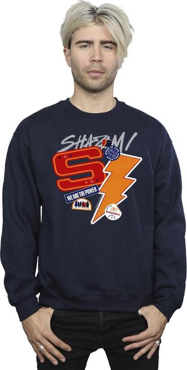 Image du produit - Sweat SHAZAM FURY OF THE GODS STICKER SPAM - Homme (XL)