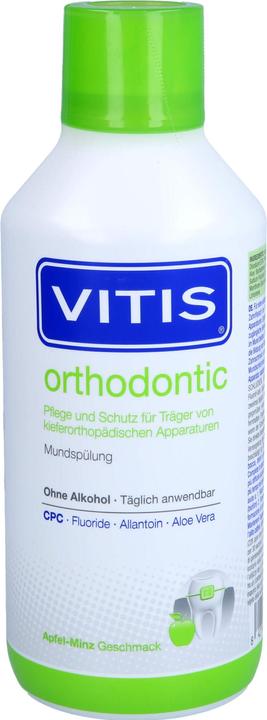 Dentaid Vitis Orthodontic Cure-Dents (500 ml, Bains de bouche)