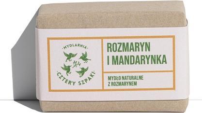 Produktbild Four Starlings Soap House Natural Soap With Rosemary Rosemary And Tangerine 110G (Handseife Nachfüllpackung)