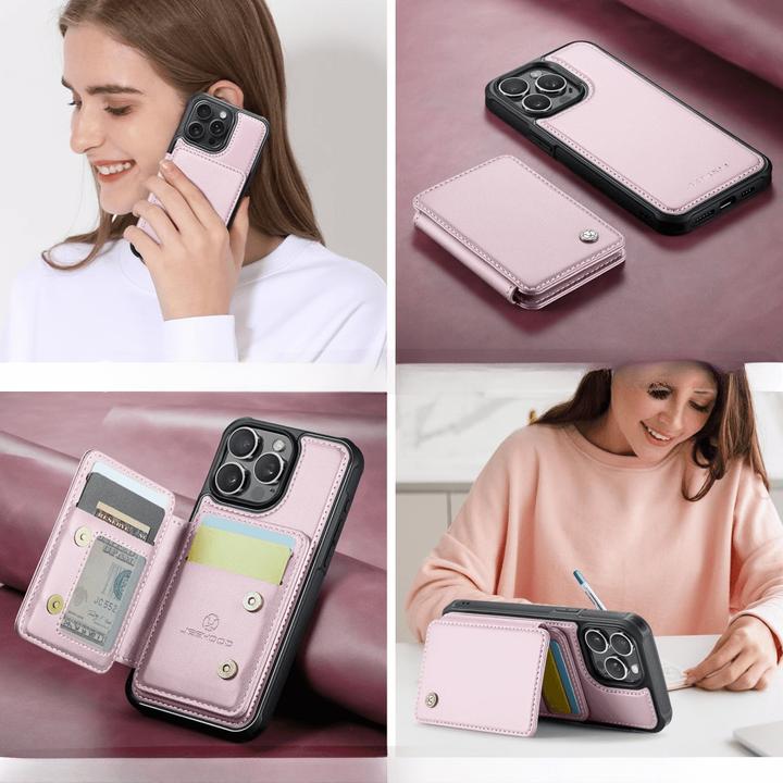 Actual product image Cover-Discount iPhone 16 Pro - 2-in-1 back cover with credit card holder (Apple iPhone 16 Pro)