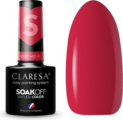 Claresa Kiss Me! UV-Nagellack 5ml (Rot, UV-Gel Lack)