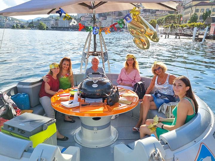 Produktbild Smartbox Partyboot auf dem Luganersee für 4 Personen (4 Pers.)