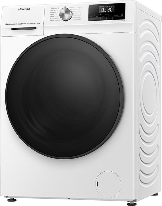 Actual product image Hisense WFQA8014EVJMW (8 kg, Left)