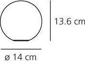Actual product image Artemide Dioscuri (353 lm, G9)