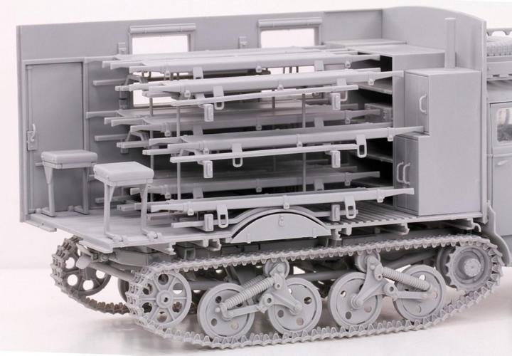 Actual product image 1:35 Sd.Kfz.3 Mule Ambulance