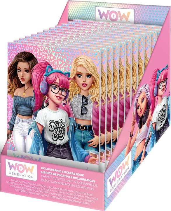 Actual product image Kids Euroswan WOW GENERATION sticker book