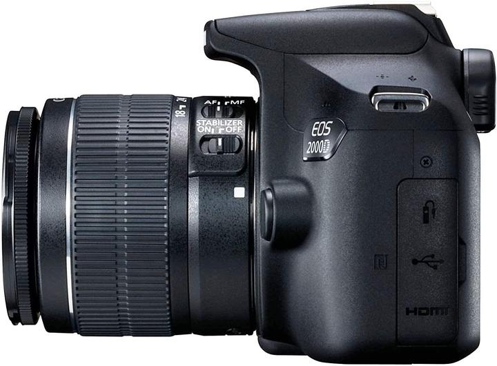 Productafbeelding Canon EOS 2000D Kit incl. SB-130 cameratas en SD-kaart 16GB (18 - 55 mm, 24.10 Mpx, APS-C / DX)