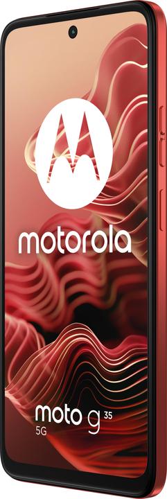 Produktbild Motorola Moto G35 (128 GB, Guava Red, 6.73", Dual SIM, 50 Mpx, 5G)