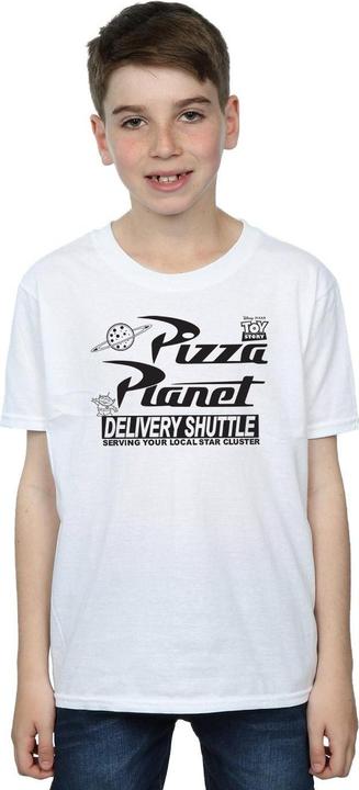 Immagine prodotto Disney Toy Story Pizza Planet Logo Maglietta Ragazzi (128)