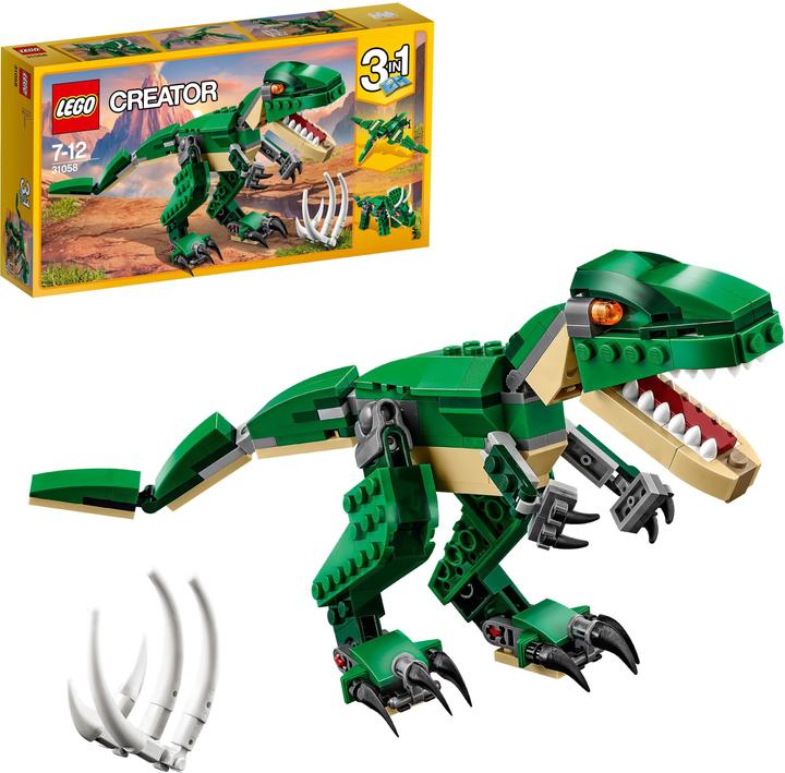 Actual product image LEGO dinosaurs (31058, LEGO Creator 3-in-1)