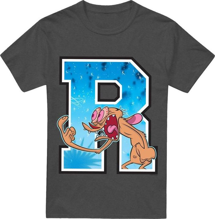 Image du produit Ren & Stimpy - T-shirt R IS FOR REN - Adulte (S)